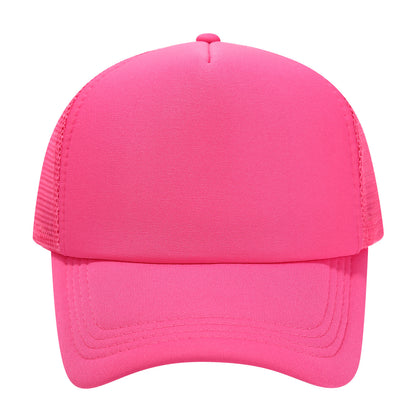 Adjustable Mesh Sun Hat with Curved Brim