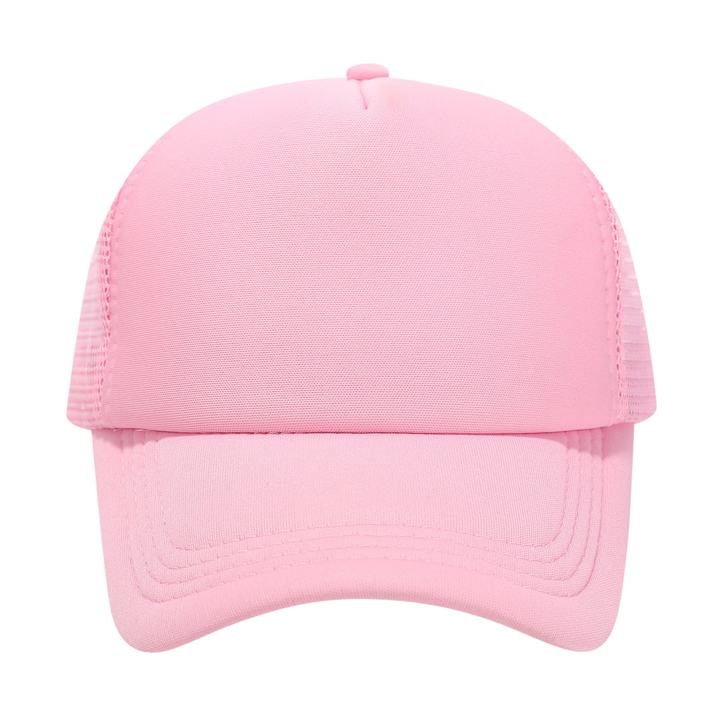 Adjustable Mesh Sun Hat with Curved Brim