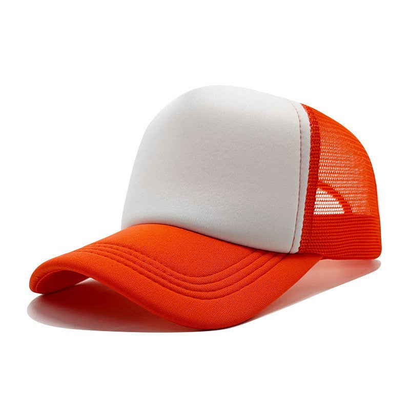 Adjustable Mesh Sun Hat with Curved Brim