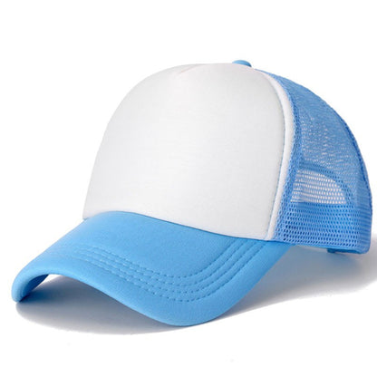 Adjustable Mesh Sun Hat with Curved Brim