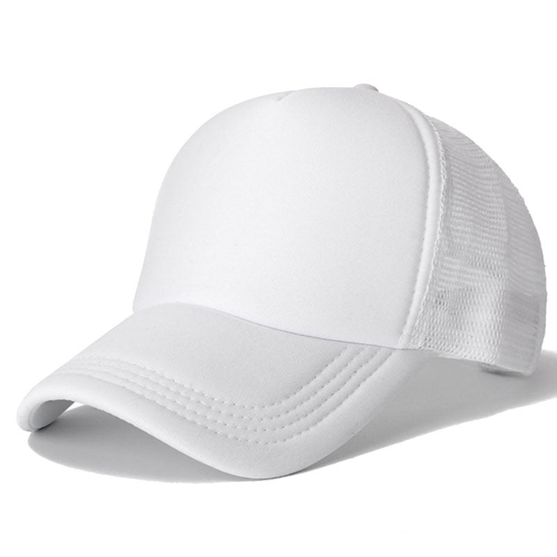 Adjustable Mesh Sun Hat with Curved Brim