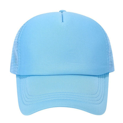 Adjustable Mesh Sun Hat with Curved Brim