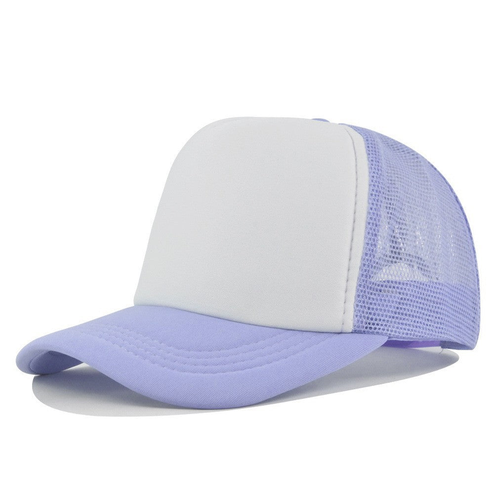 Adjustable Mesh Sun Hat with Curved Brim