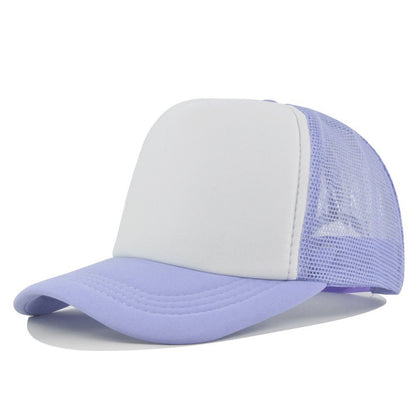 Adjustable Mesh Sun Hat with Curved Brim