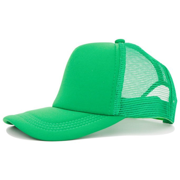 Adjustable Mesh Sun Hat with Curved Brim