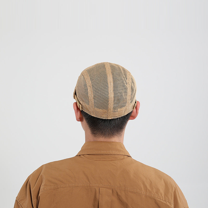 Adjustable Mesh Sun Hat with Wide Brim