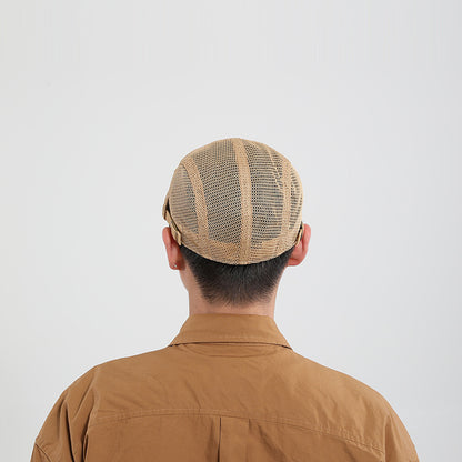 Adjustable Mesh Sun Hat with Wide Brim