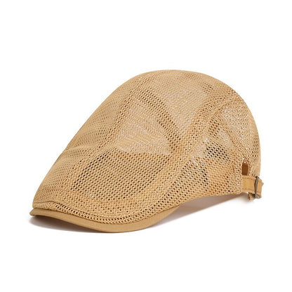 Adjustable Mesh Sun Hat with Wide Brim