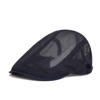 Adjustable Mesh Sun Hat with Wide Brim