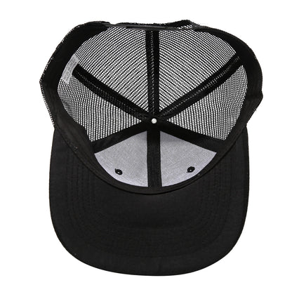 Adjustable Mesh Trucker Hat with Curved Brim