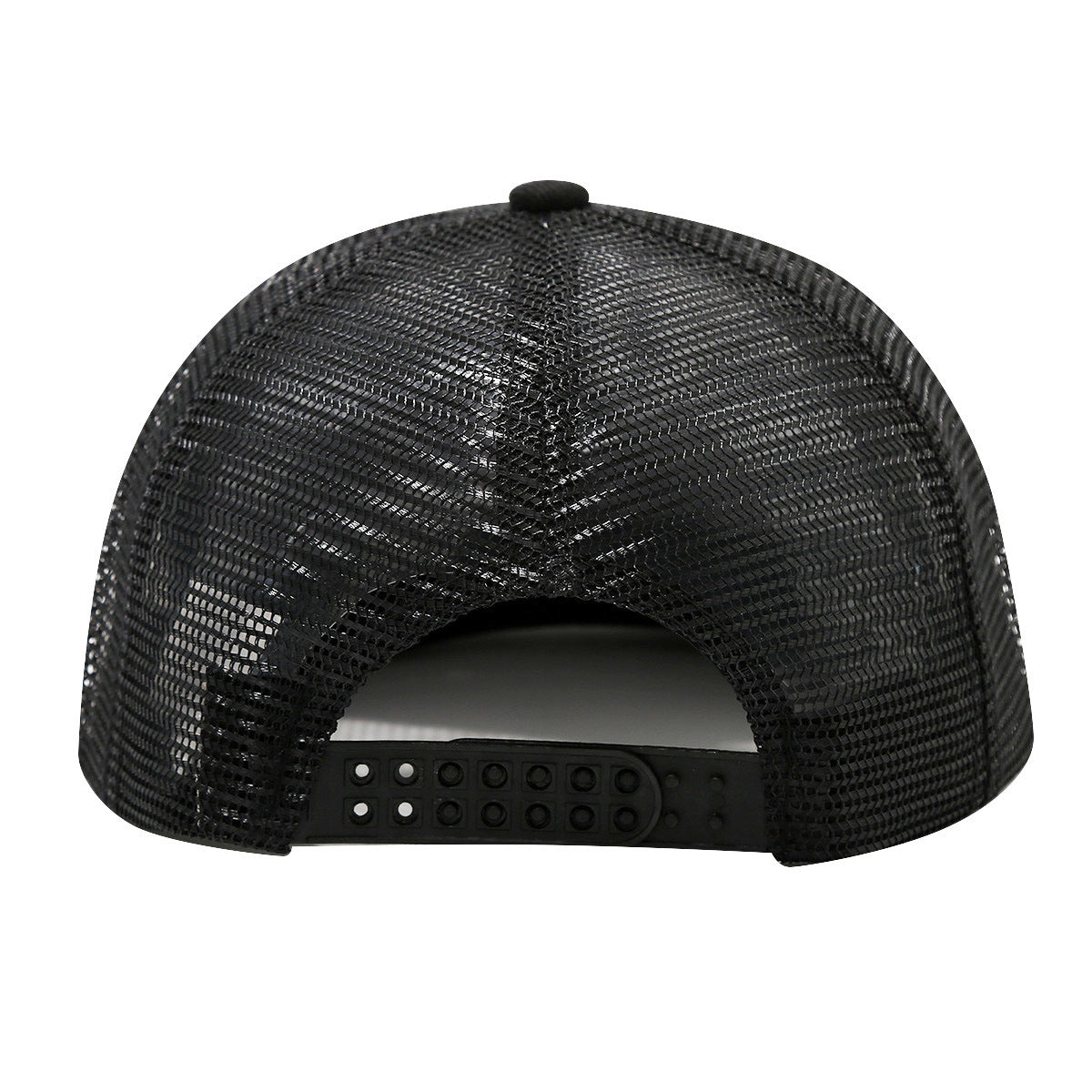 Adjustable Mesh Trucker Hat with Curved Brim