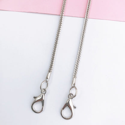 Adjustable Metal Crossbody Chain Strap with Lobster Clasp