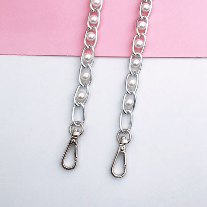 Adjustable Metal Crossbody Chain Strap with Lobster Clasp