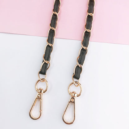 Adjustable Metal Crossbody Chain Strap with Lobster Clasp