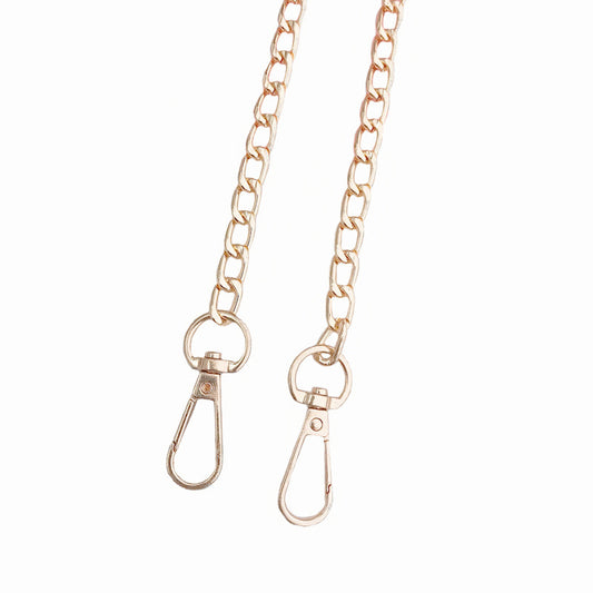 Adjustable Metal Crossbody Chain Strap with Lobster Clasp