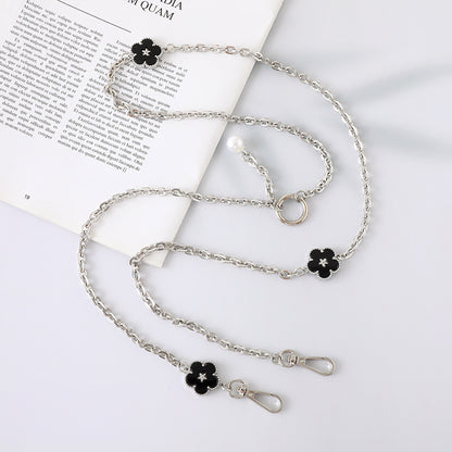 Adjustable Metal Crossbody Chain Strap with Lobster Clasp