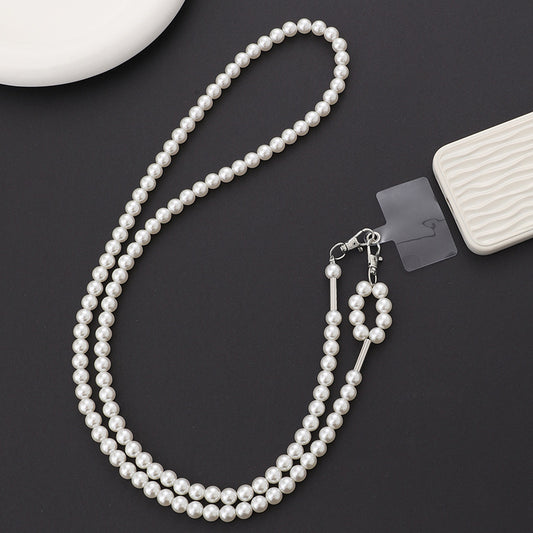 Adjustable Metal Crossbody Chain Strap with Lobster Clasp