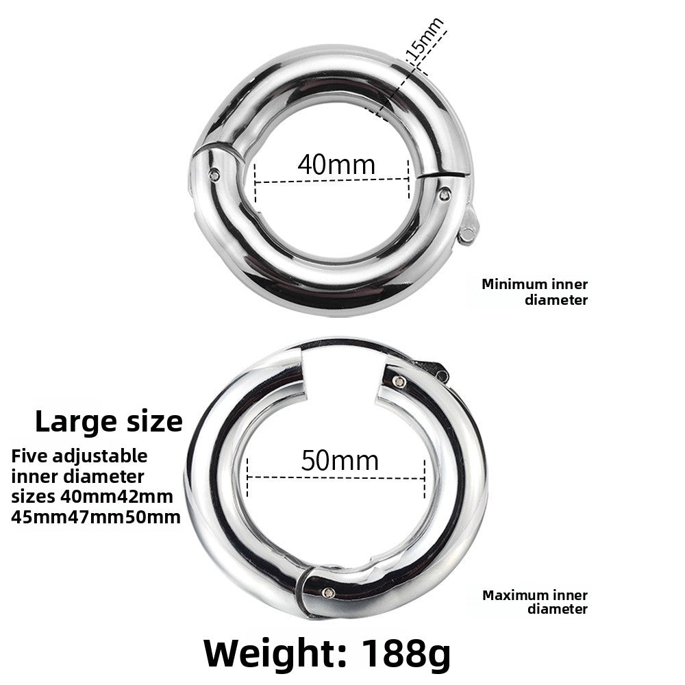 Adjustable Metal Penis Ring