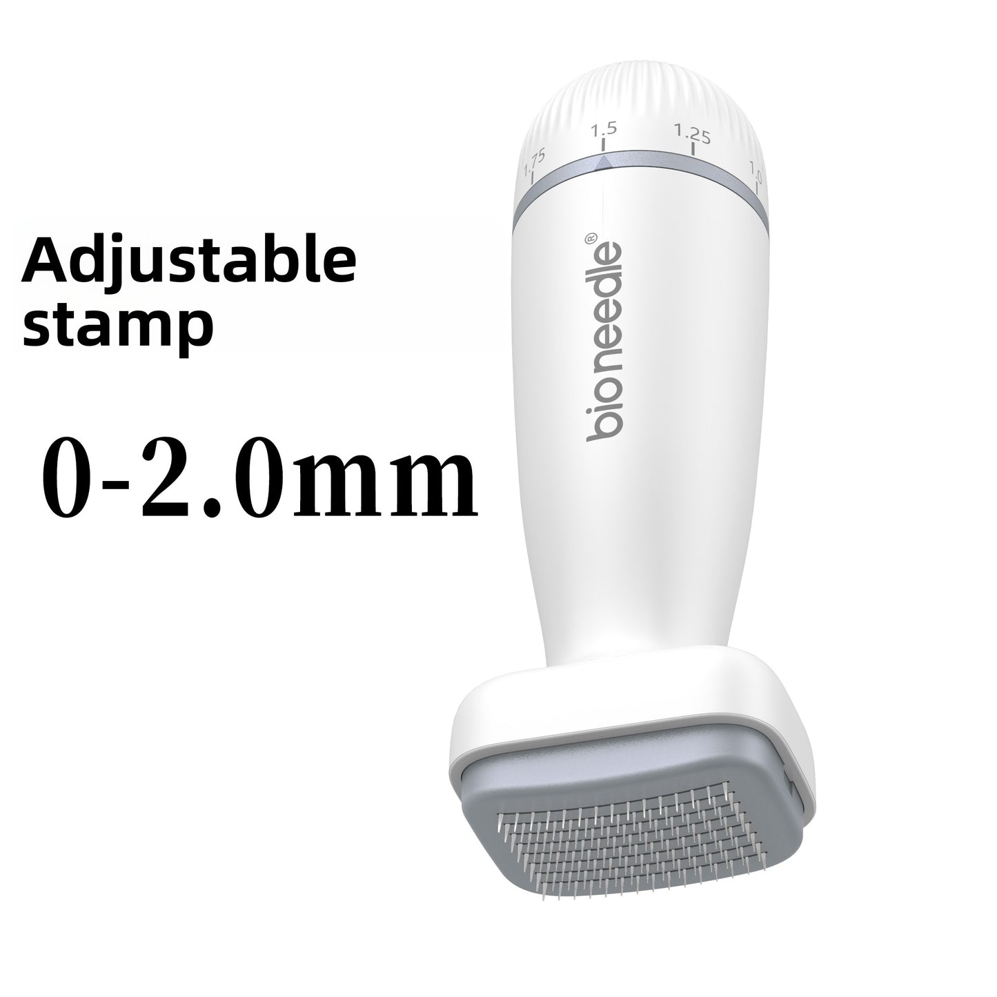Adjustable Microneedle Stamp for Hair Growth