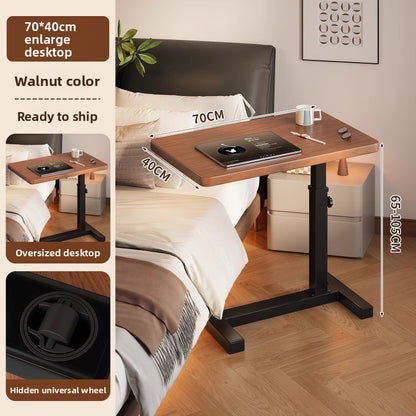 Adjustable Mobile Computer Desk with Foldable Design