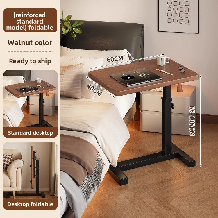 Adjustable Mobile Computer Desk with Foldable Design