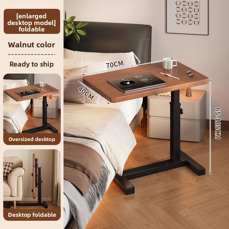 Adjustable Mobile Computer Desk with Foldable Design
