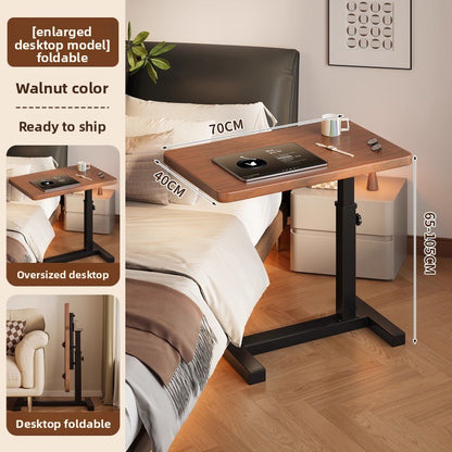 Adjustable Mobile Computer Desk with Foldable Design