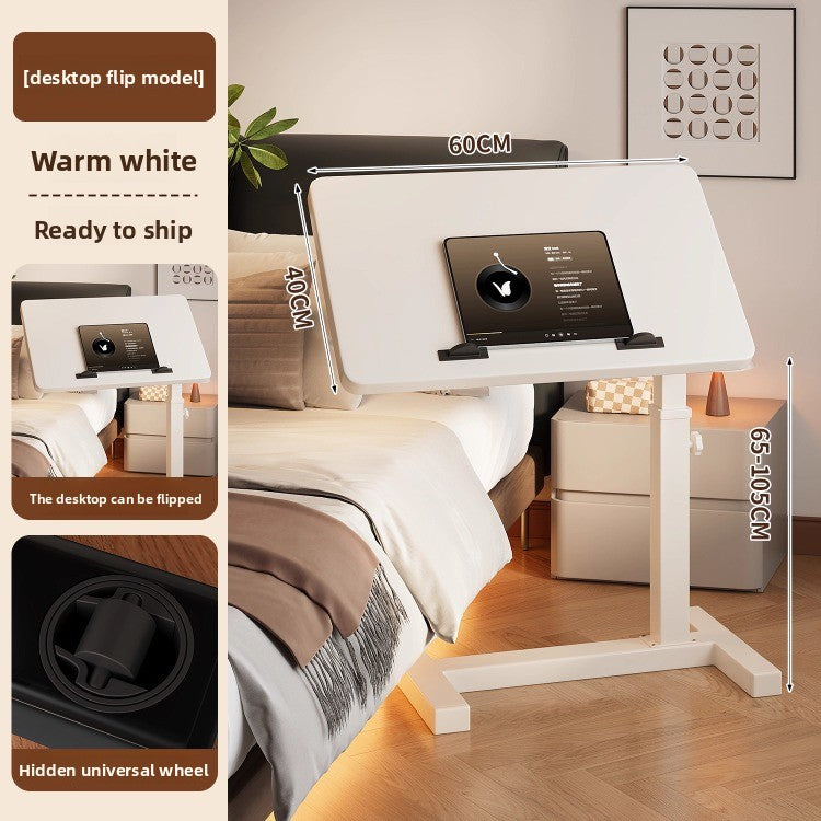 Adjustable Mobile Computer Desk with Foldable Design
