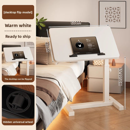 Adjustable Mobile Computer Desk with Foldable Design