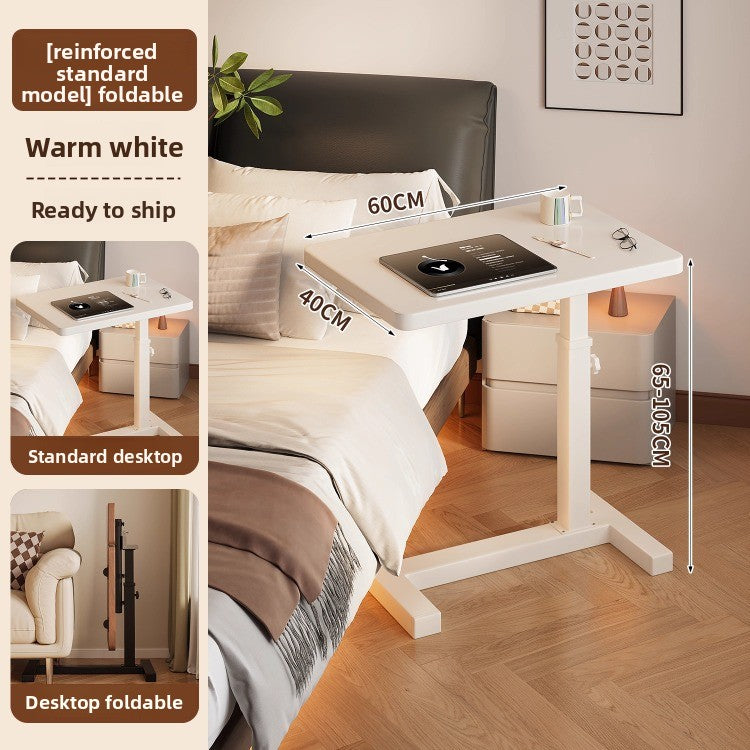 Adjustable Mobile Computer Desk with Foldable Design