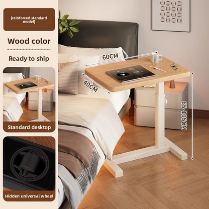Adjustable Mobile Computer Desk with Foldable Design