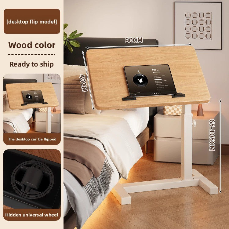 Adjustable Mobile Computer Desk with Foldable Design