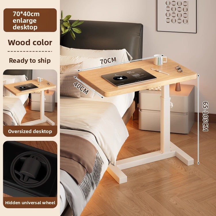 Adjustable Mobile Computer Desk with Foldable Design