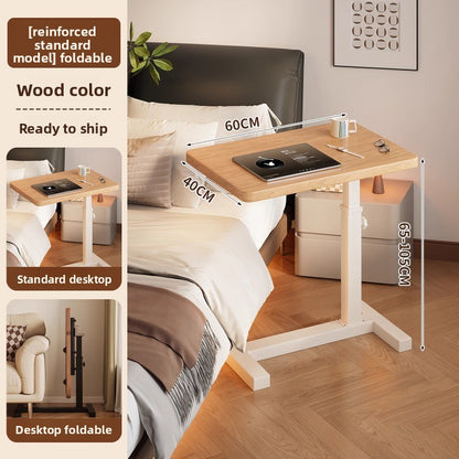 Adjustable Mobile Computer Desk with Foldable Design