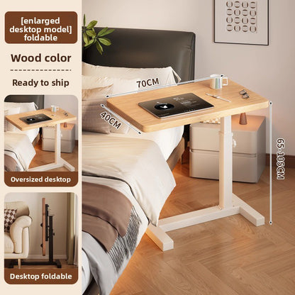 Adjustable Mobile Computer Desk with Foldable Design