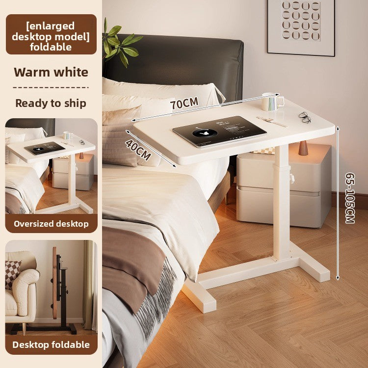 Adjustable Mobile Computer Desk with Foldable Design