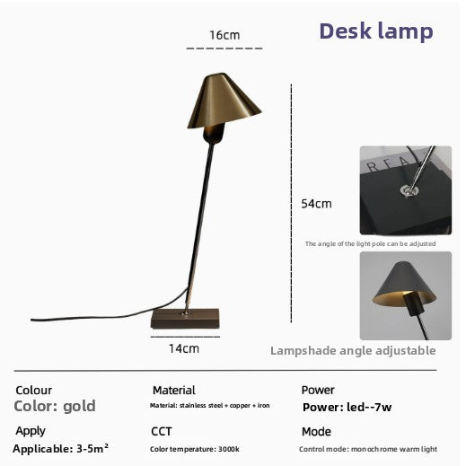Adjustable Modern Table Lamp with Ambient Lighting