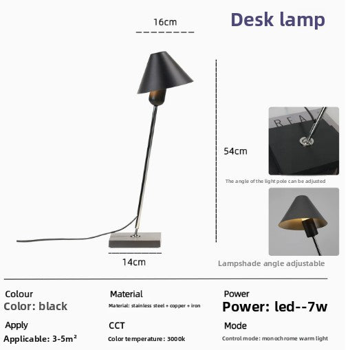 Adjustable Modern Table Lamp with Ambient Lighting