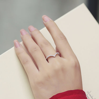 Adjustable Moissanite Crown Ring