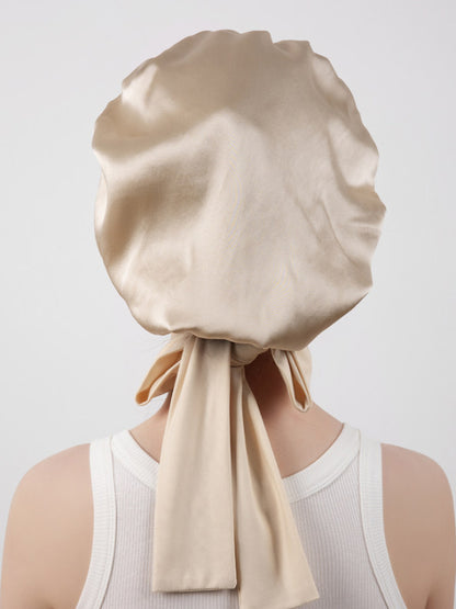 Adjustable Mulberry Silk Sleeping Cap