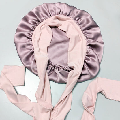 Adjustable Mulberry Silk Sleeping Cap
