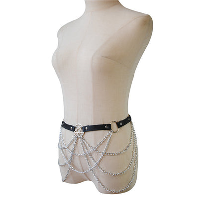 Adjustable Multi-layer Pentagram Waist Chain