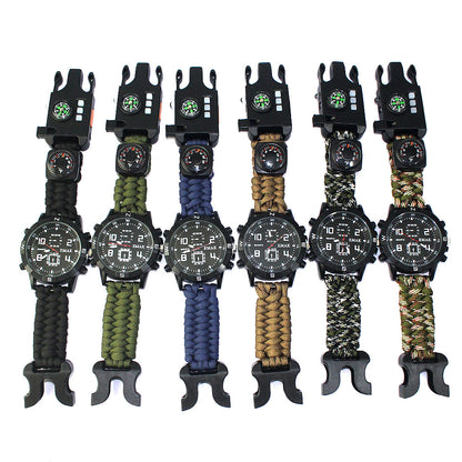 Adjustable Multifunctional Outdoor Tactical Watch