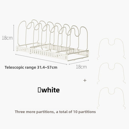 Adjustable Multilayer Kitchen Utensil Organizer Rack