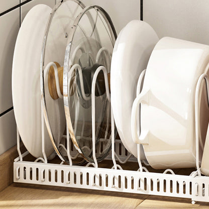 Adjustable Multilayer Kitchen Utensil Organizer Rack