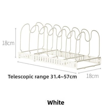 Adjustable Multilayer Kitchen Utensil Organizer Rack