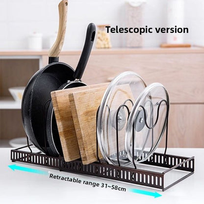 Adjustable Multilayer Kitchen Utensil Organizer Rack