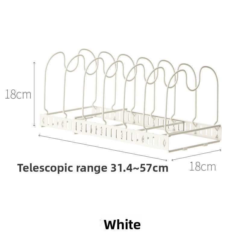 Adjustable Multilayer Kitchen Utensil Organizer Rack