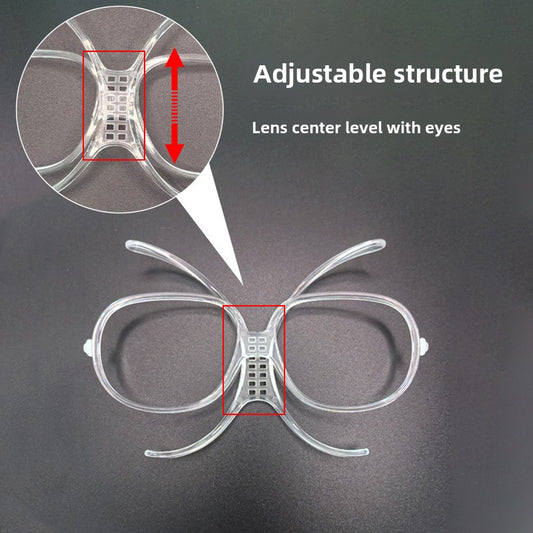 Adjustable Myopia Frame for Ski Goggles
