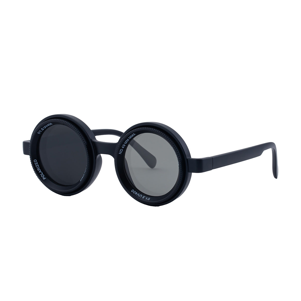 Adjustable ND Polarized Sunglasses for Men and Women with Rotating Lenses